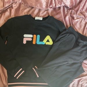 Fila sweater set